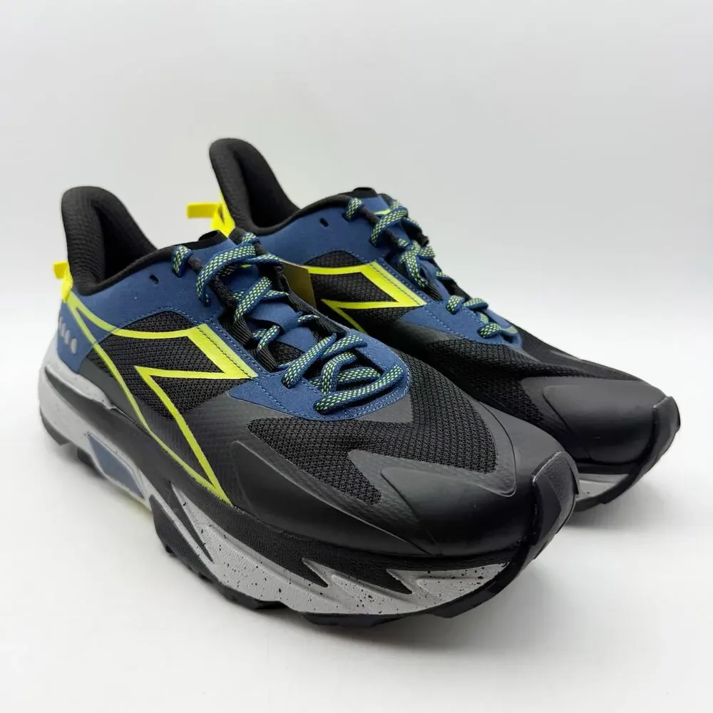 Diadora Mens Equipe Sestriere XT Trail Running Sneakers US 10 Blue Black NWOB